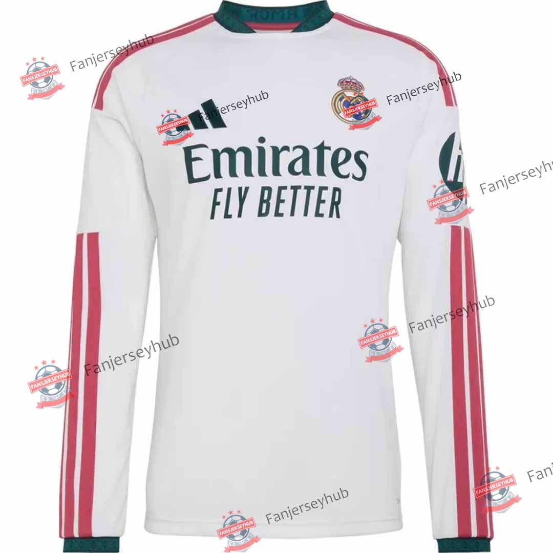 Εντός έδρας φανέλα Los Blancos με μακρύ μανίκι 2026/27