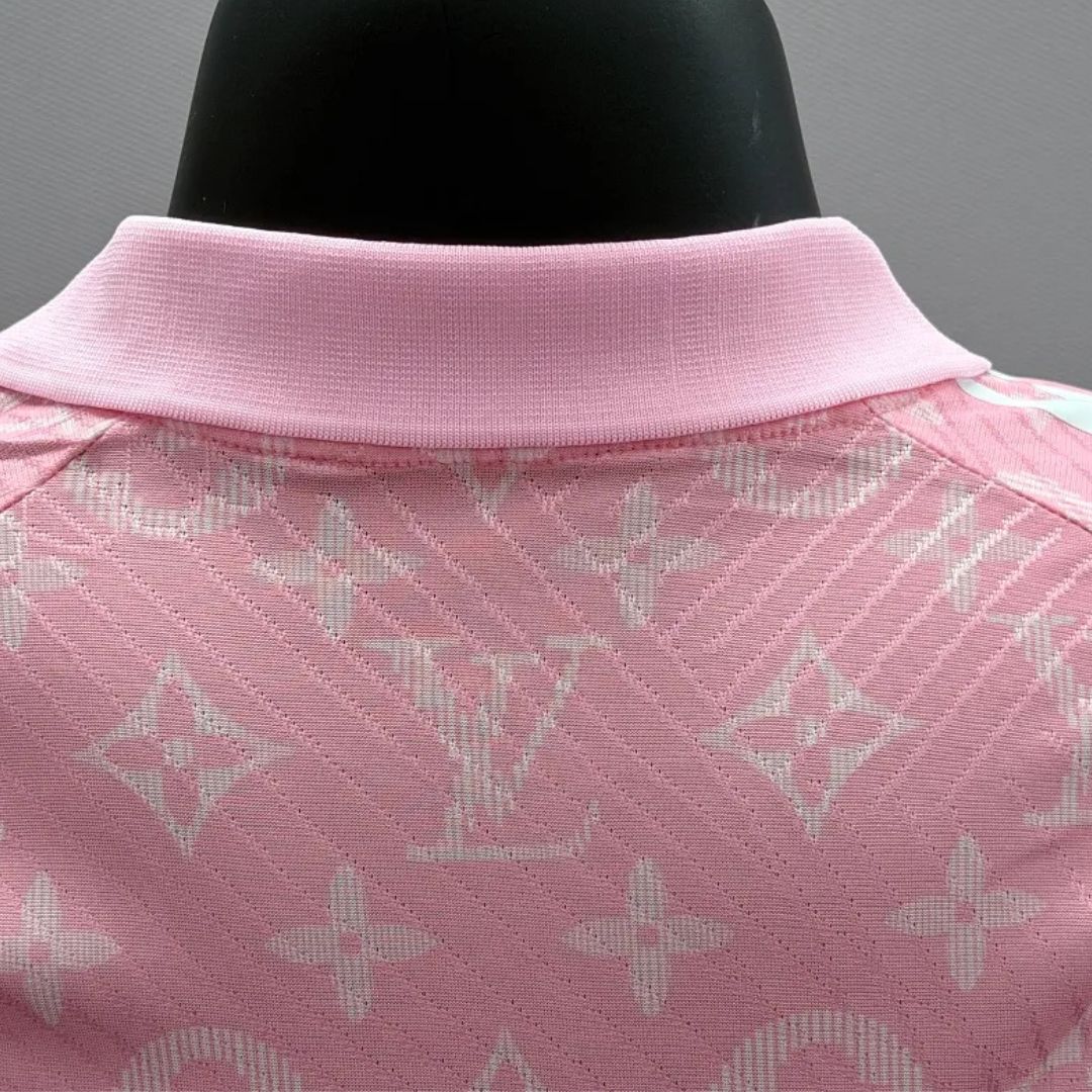 Real Madrid x LV Fußballtrikot 2026/27 Spielerversion Pink