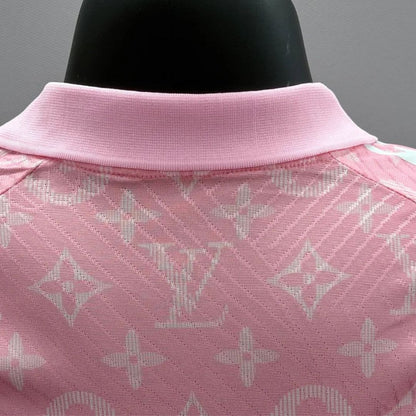 Real Madrid x LV Fußballtrikot 2026/27 Spielerversion Pink