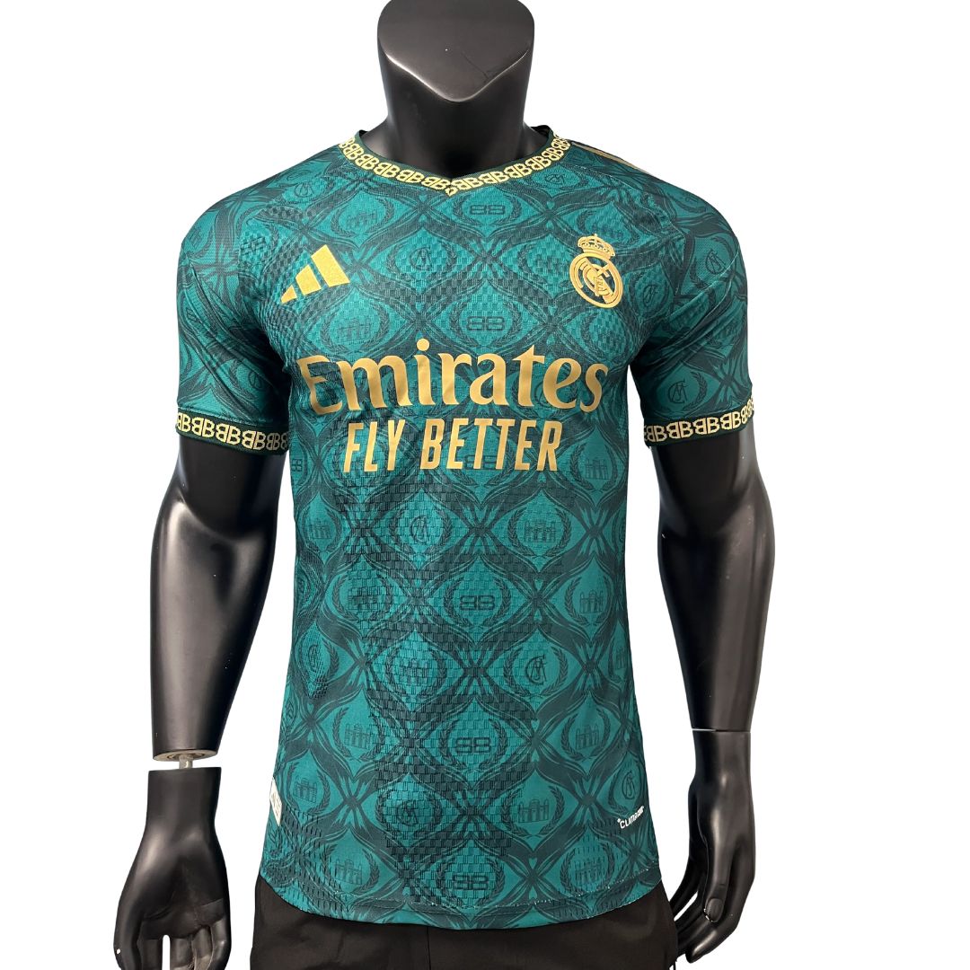レアル・マドリード 2026/27 選手用サッカーユニフォーム グリーン