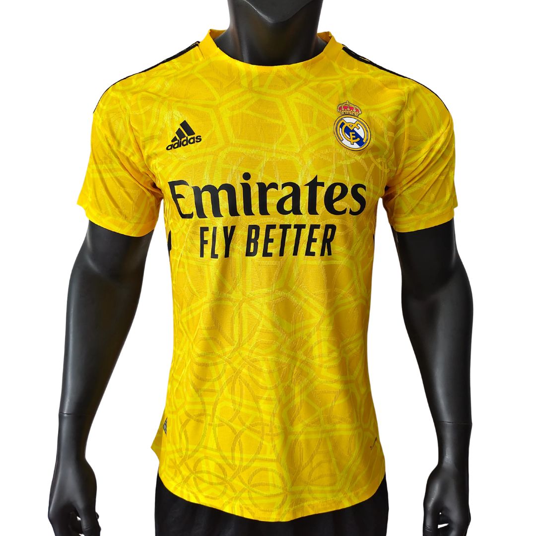 Real Madrid Player Version Soccer Jersey 2026/27 Yellow