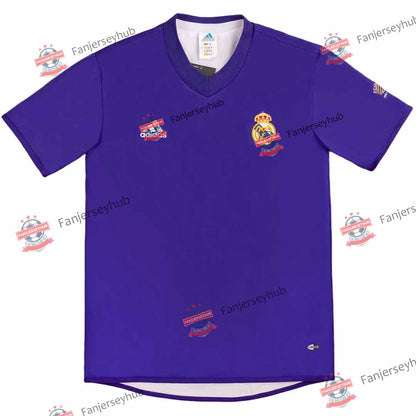RONALDO #11 Retro 2002/03 Los Blancos Centenary Third Away Soccer Jersey