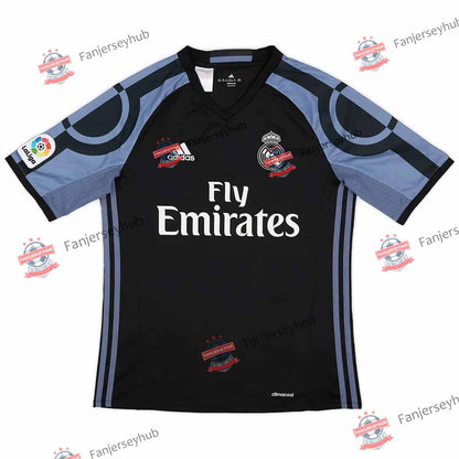 Maillot Rétro Ronaldo #7 Los Blancos 2016/17 Troisième Extérieur