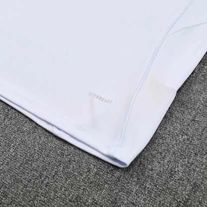 Φόρμα προπόνησης Real Madrid 1/4 Zip 2025/26 Λευκή & Μπλε