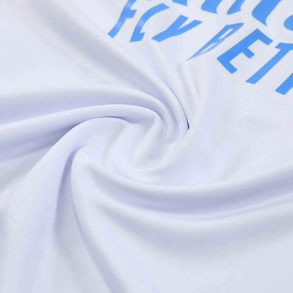 Φόρμα προπόνησης Real Madrid 1/4 Zip 2025/26 Λευκή & Μπλε