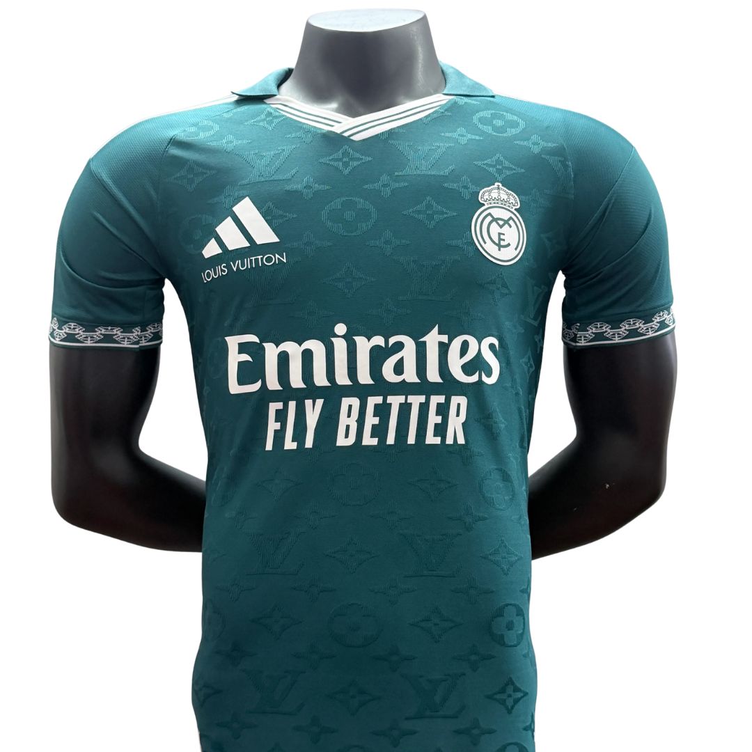 Φανέλα Ρεάλ Μαδρίτης x LV 2026/27 Player Version Πράσινη