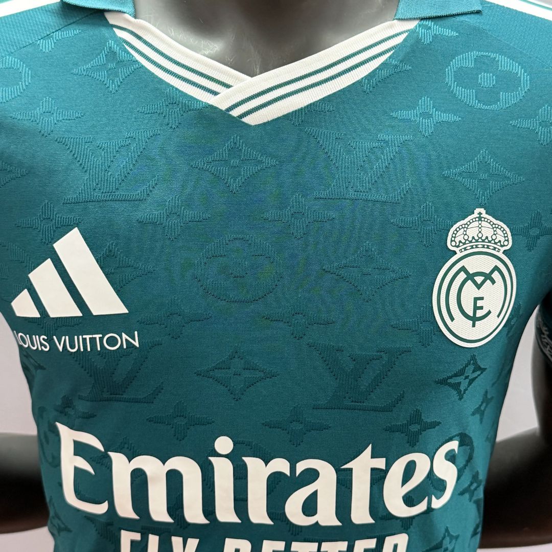 Φανέλα Ρεάλ Μαδρίτης x LV 2026/27 Player Version Πράσινη
