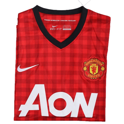 Maillot rétro domicile de Manchester United 2012/13 de Rooney n°10