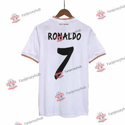 Maillot de football rétro domicile RONALDO #7 Les Merengues 2013/14