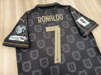 RONALDO #7 Portugal Édition Spéciale Maillot Pantera Negra Coupe du Monde 2026