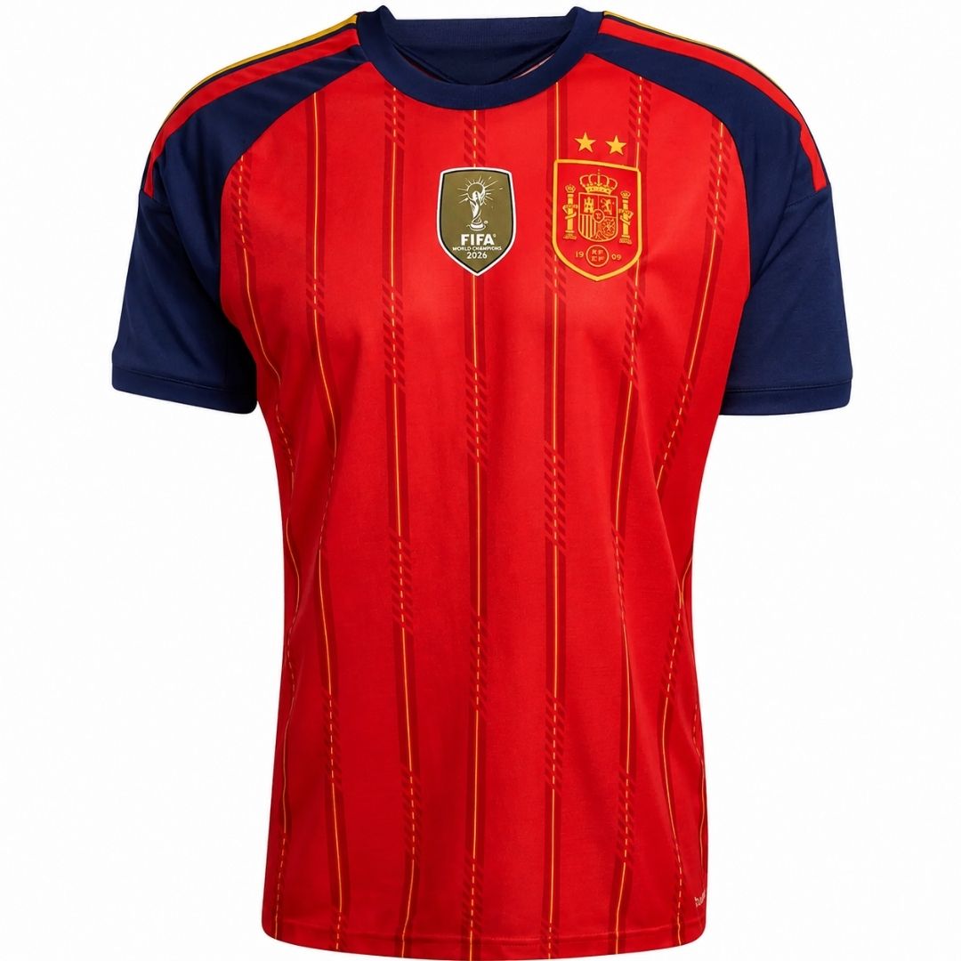 Camiseta Ganadora La Roja Local Copa del Mundo 2026 Sin Logo