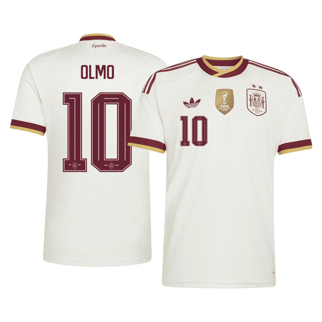 OLMO #10 スペイン代表 2026 ワールドカップ アウェイ ユニフォーム