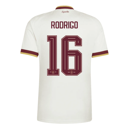 ロドリゴ #16 スペイン代表 アウェイ ユニフォーム 2026 ワールドカップモデル