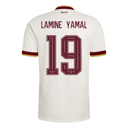 LAMINE YAMAL #19 La Roja bortetrøye vinner-utgave 2026 VM