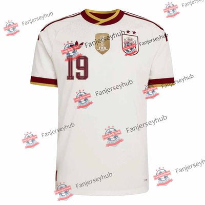 LAMINE YAMAL #19 Spanien Auswärts-Trikot Spielerversion Sieger 2026 Weltmeisterschaft