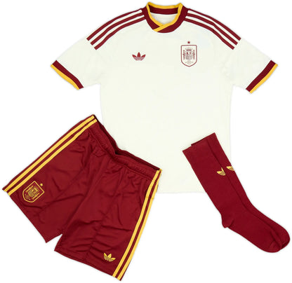 Spanje Kind 2026 Uit-voetbaltenue - Shirt+Broekje+Sokken