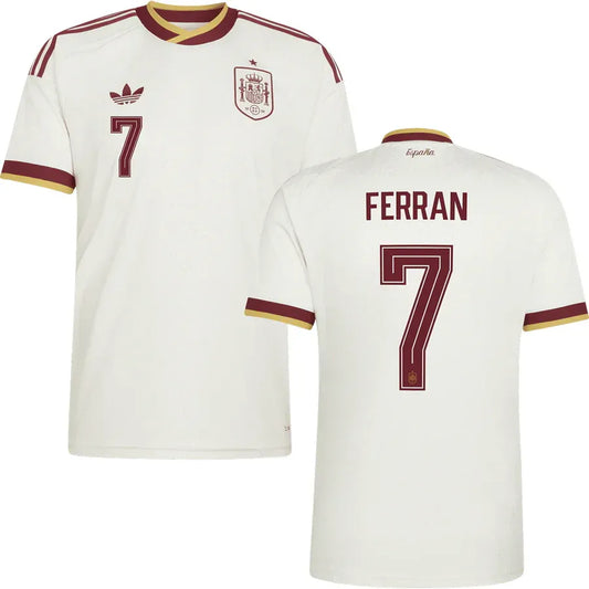 Ferran #7 Spanje uitshirt voetbal 2026 WK