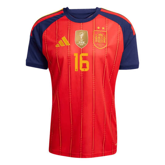 Camiseta de España de Williams Jr. #17 para la Copa Mundial de la FIFA 2026