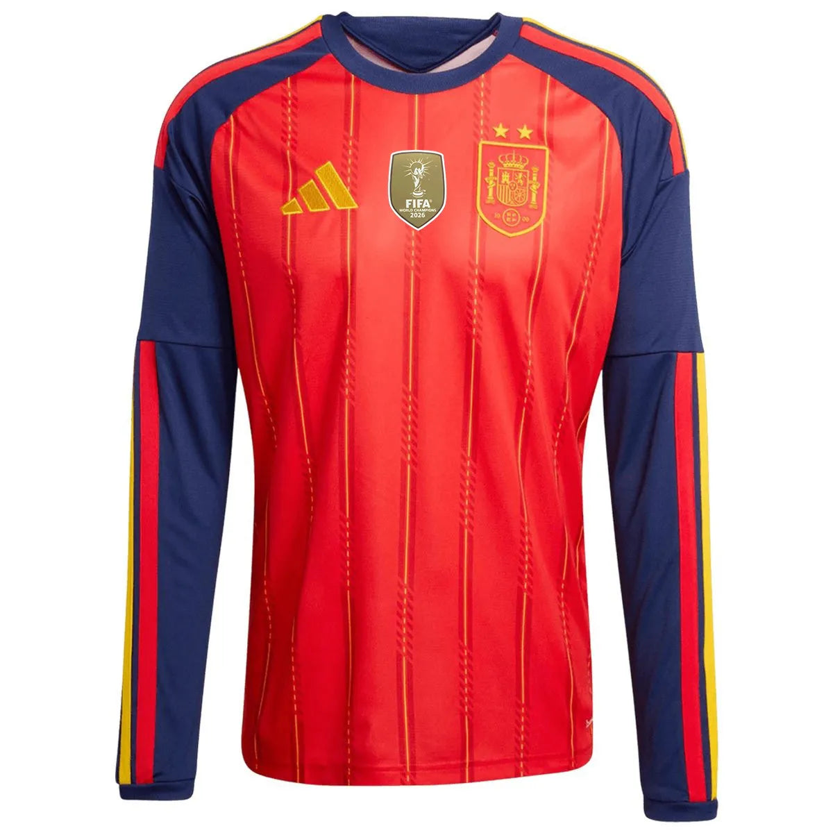 2026 FIFAワールドカップ スペイン代表 ホーム長袖優勝記念ユニフォーム