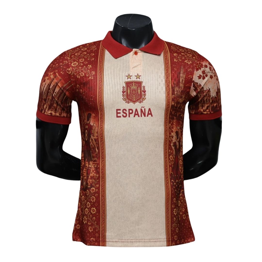 Spanje Special Player Version-shirt 2026/27 Rood