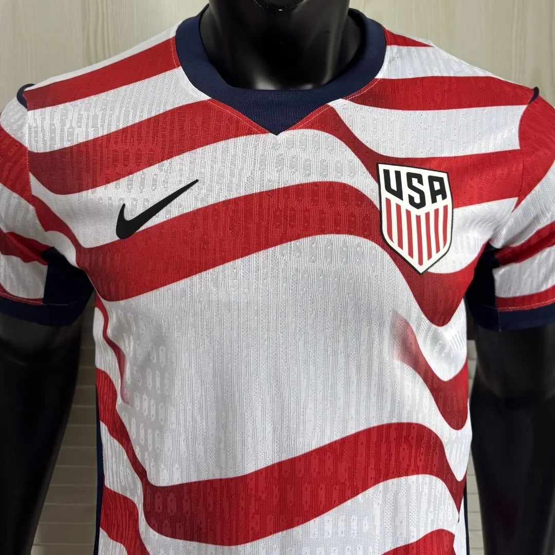 USMNT USA Outlaws spillerversjon hjemmedrakt 2026 VM-striper