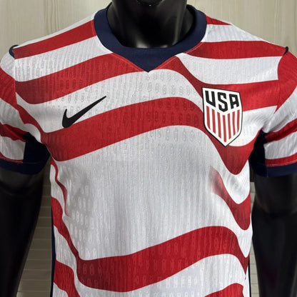 USMNT USA Outlaws spillerversjon hjemmedrakt 2026 VM-striper