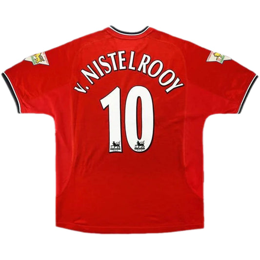 v.NISTELROOY #10 Manchester United 2000/02 Retro-Heimtrikot